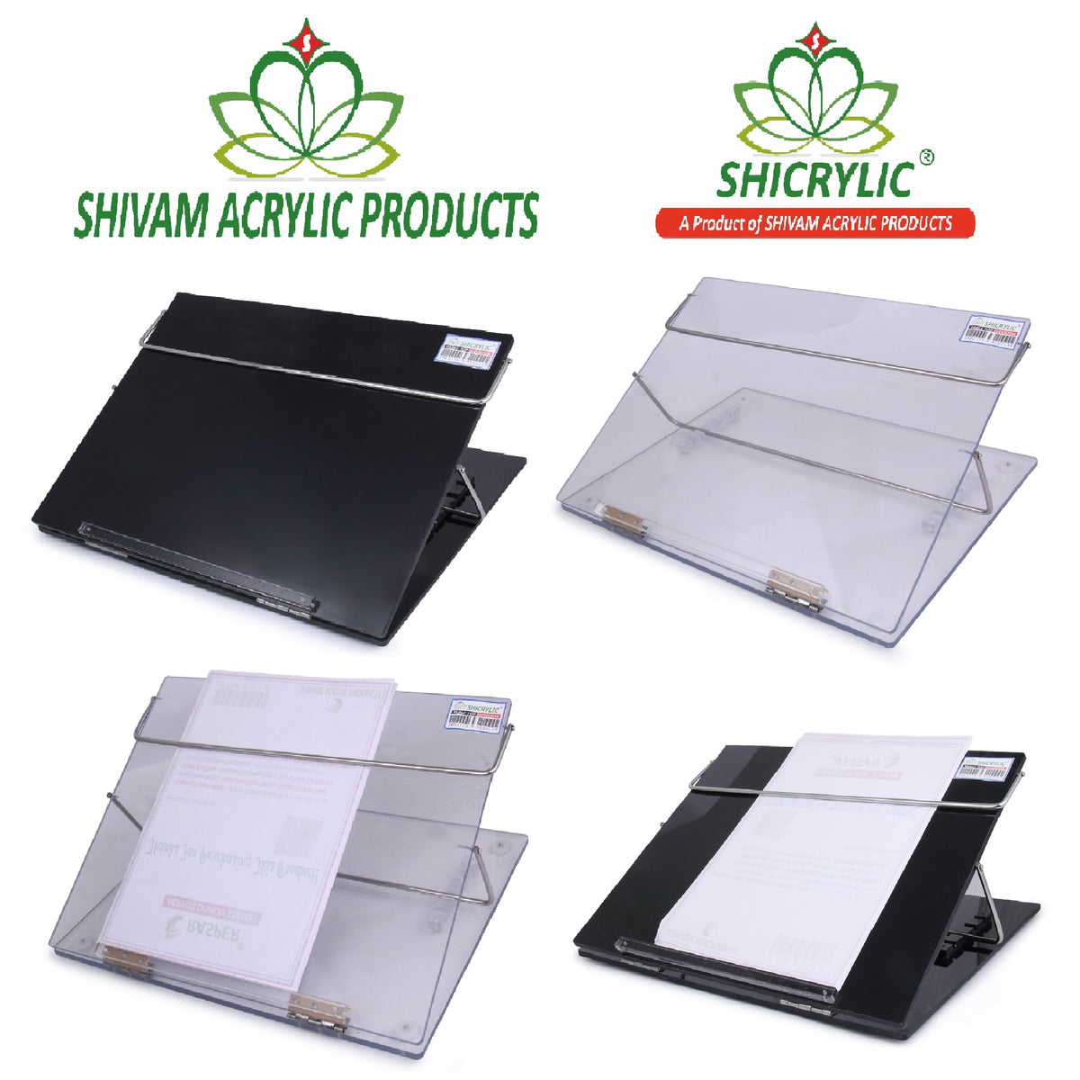 Shicrylic Polystyrene Writing Desk Table Top Elevators