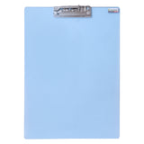 Rasper Sky Blue Acrylic Clip Board Exam Pad for School & Office Unbreakable Writing Pad Student Exam Board Big Size (14x10 Inches)