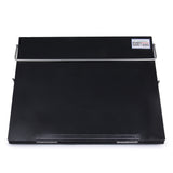 Shicrylic Polystyrene Table Top Elevator Adjustable Height Writing Desk Easy Reading Desk Portable Book Reading Stand (Standard Size 21x15 Inches) 7MM Polystyrene (Smoke Black)