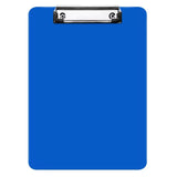 Rasper Blue Acrylic Clip Board Exam Pad for School & Office Unbreakable Writing Pad Student Exam Board Big Size (14x10 Inches)