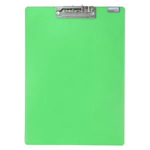 Rasper Green Acrylic Clip Board Exam Pad for School & Office Unbreakable Writing Pad Student Exam Board Big Size (14x10 Inches)