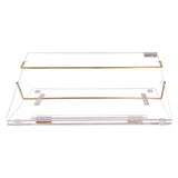 Rasper Clear Acrylic Writing Desk Table Top Elevator (SMALL SIZE 16x12 Inches) Portable Laptop Table 8MM Premium Quality