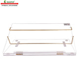 Rasper Clear Acrylic Writing Desk Table Top Elevator (EXTRA BIG SIZE 30x18 Inches) Most Heavy 12MM Premium Quality With 1 Year Warranty